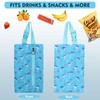 Maplerich Mini Insulated Snack Bag, Freezable Small Cooler Bag with
