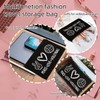 12 Pcs Volleyball Pouch Makeup Bag Love Pattern Volleyball Cosmetic