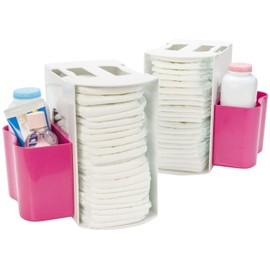 Prince Lionheart 2-in-1 Diaper Depot, Pink