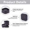 DICOSMETIC 20Pcs Plastic Furniture Risers Adjustable Bed Risers Hight 1.36"