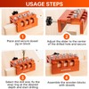 Dowel Jig, Adjustable Width Doweling Jig for Woodworking, Biscuit Joiner