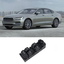 Bomunik Drivers Side Left Master Window Switch 2016-2023 for Volvo Xc60 S60 S90 V90 XC90 Replacement Number # 31433407
