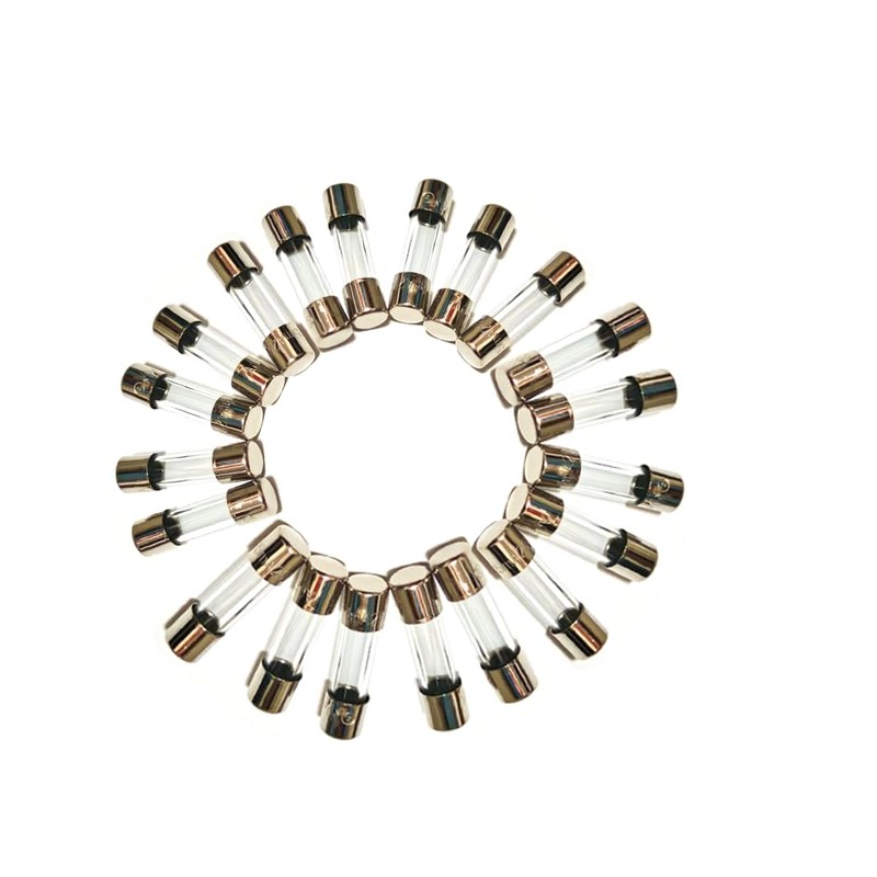 Generic 0.3A/300MA 250V Glass Quick Blow Fuses, 6*30mm (20 Pack)