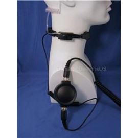Dynamic Designs Throat Neck Microphone Heavy Duty for Puxing PX Baofeng BF UV Wouxun KG Hyt TC