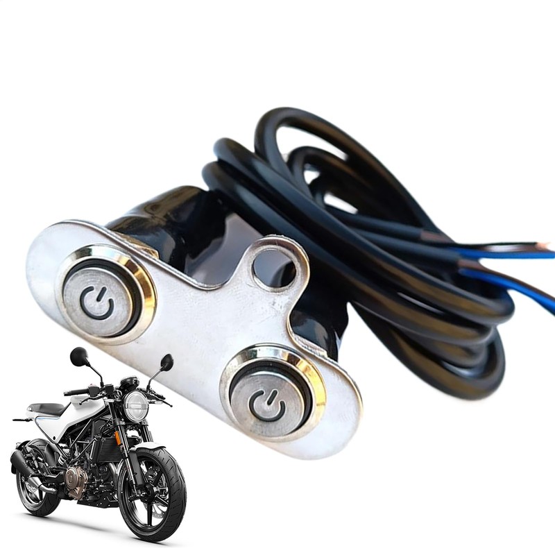 Motorcycle Handlebar on Off Button,Automatic Lock Motorcycle Headlight Button |
