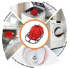 XQXA Hat Washer Cage 2-Pack - Baseball Cap Washing Machine