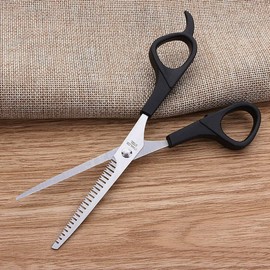 Professional Barber Set of Scissors and Hair Comb for Hairdressing, Hair Cutting, Thinning and Texturizing Perfect for Salon and Home Use… (3pc Hairdresser Set)