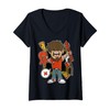 Womens X Cartoon Character With Guitar Fun Illustration For Kids