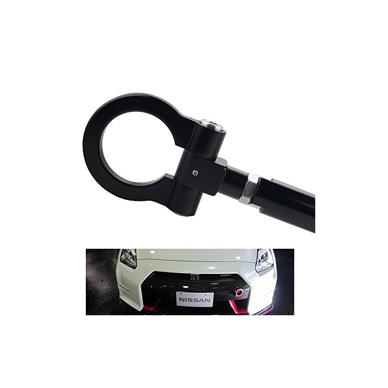 Dewhel JDM Folding Screw On Racing T2 Tow Hooks Front