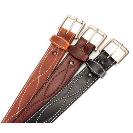 Amish Made Western Leather Tool Belt (42, Dark Brown)