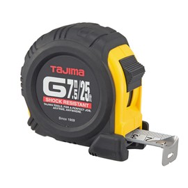 Tajima Tape Measure G-Lock (25 mm x 7.5 m) GL25-75D-EUR