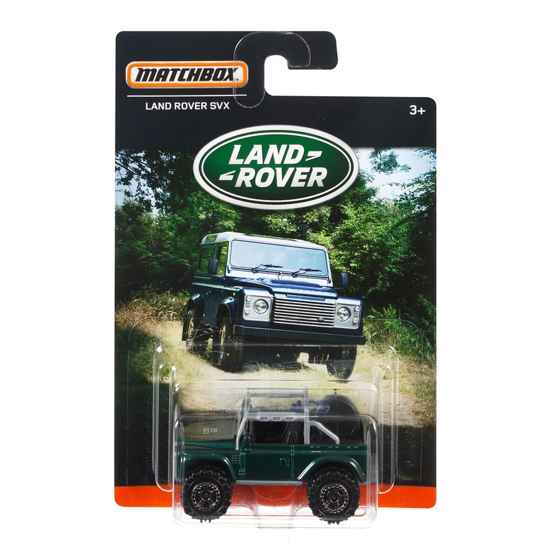 Matchbox Mattel DPT02 Land Rover Assortment, Miniature Models
