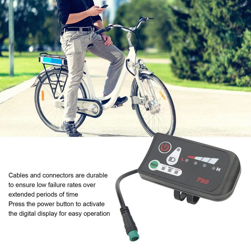 KIMISS Electric Bike LED, Panel Modification Display 790 Electric Power