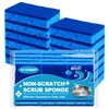HOMEXCEL Sponges Kitchen 12pcs, Non-Scratch Scrub Dish Sponge Safe on