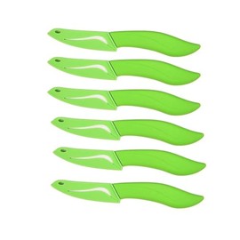 Ceramic Knife Set, 6 Piece Kitchen Knife Set with Sheath Covers and Peeler Set - kitchen Chef Chef's Paring Bread Set