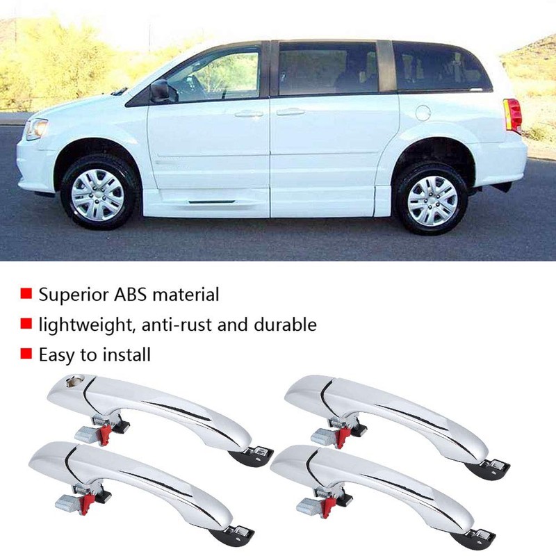 Door Handles, Door Handles, Handle, Exterior Door Handle, 4-Piece Car