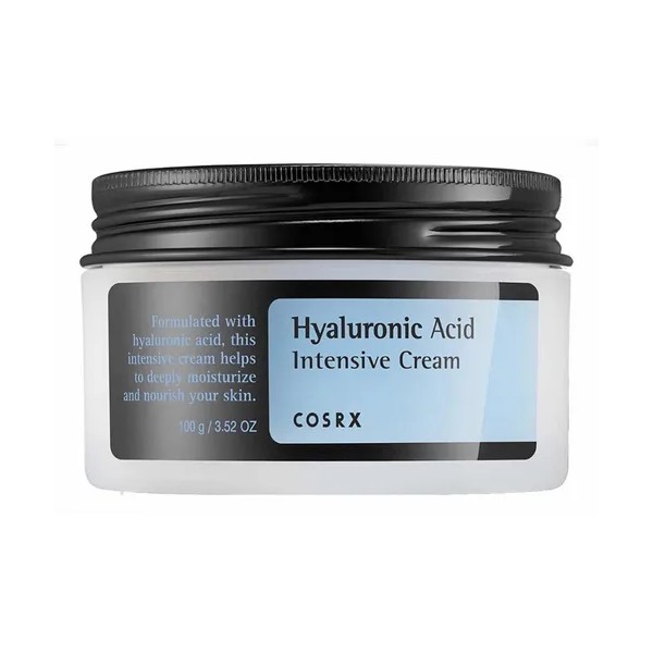 COSRX Hyaluronic Acid Intensive Crema Facial, Hidratación Profunda Piel Seca,