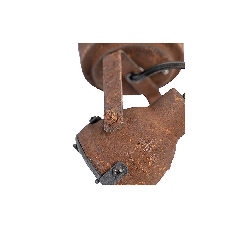 Qazqa industrial rust brown - interior lighting, living room lamp,