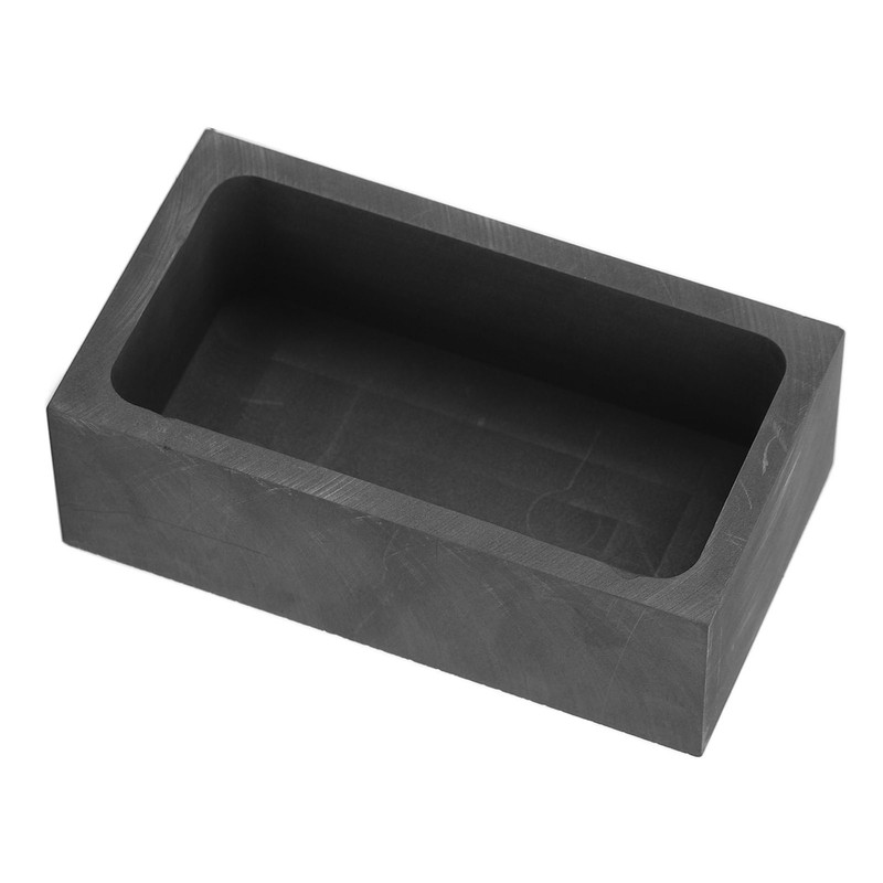 Rectangular Graphite Ingot Mold Jewelry Metal Refining Crucible for Melting