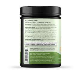 TERRA ORIGIN TERRA ORIGIN Healthy Greens Powder Supplement | Superfood Digestive Enzyme & Probiotic Blends | Immune, Gut, and Digestive Support for Women | Tropical Passion Fruit (30 Servings)