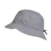 Toutacoo, Adjustable Bucket Rain Hat Nylon Look (04-Light Grey/Small)