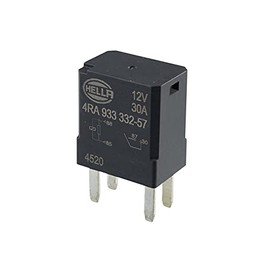 HELLA 933332571 Relay Micro 280 4 Pole 12V Spst Res, Multi