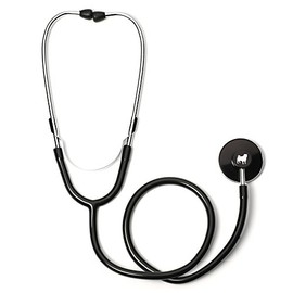 Pug Single Head Stethoscope (Black)