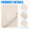 4pcs Bread Proofing Cloth, 29.53x17.72 Inch Cotton Baking Couche Dough