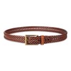 Dockers Men's 30mm Glazed Top Braided Belt,Tan,34