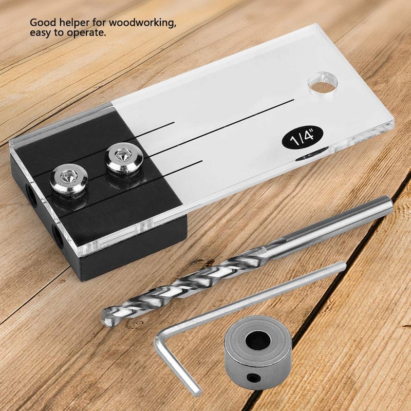 Pocket Hole Jig Step Drill Rockler, Rockler Jig Bit Set