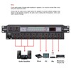 FMUSER 10-Outlet Power Sequencer Conditioner, 3000W Rack Power Conditioner with