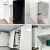 HOWHY Lateral Opening Door Hinge Set, Load-Bearing 15.4lb Heavy Duty
