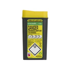 Sharpsafe 0.2L Sharps Bin