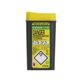 Sharpsafe 0.2L Sharps Bin