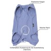 Jiupety Dog Recovery Suit Blue Medium