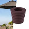 Generic 1.5inch Patio Umbrella Wedge Plug Accessory for Table Hole