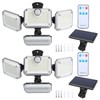 KOCASO Solar Outdoor Lights, 333 LED 3000LM Security Lights with