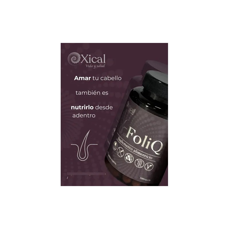 Xical Vida Salud Foliq Cápsulas Cistina Zinc
