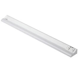 American Lighting 12-Inch LED Courant Undercabinet Light with One Receptacle, 5CCT, White Finish, 120V AC, 7.5W, 430 Lumens, CRI 90, 15 Amp, Ideal for Kitchen, Workspace, Retail Display, Under Shelve