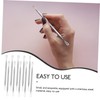 IWOWHERO Stainless Steel Pimple Squeeze Ring Set 7pcs Comedone Extractors