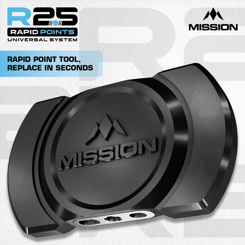 Mission R2.5 Universal Point Tool - Black - One Tool