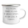 Spring Pet Products Personal Trainer Camping Mug: 'I'm A Personal