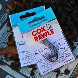 Cox & Rawle Surf & Uptide Sea Fishing Hooks Size 4/0 - QTY 6
