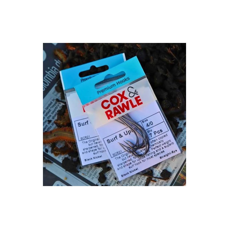 Cox & Rawle Surf & Uptide Sea Fishing Hooks Size