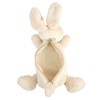 NICI Angora Rabbit White Figure Pouch Pencil Case Cosmetic