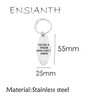 ENSIANTH Hotel Keychain Comedy Movie Inspired Keychain You're a Virgin