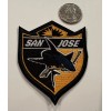 San Jose Sharks Embroidered Iron On Patch 3" x 2.5”
