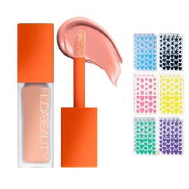 H.U.D.A BEAUTY #FAUXFILTER Under Eye Color Corrector Pink Pomelo (0.3 oz / 9 mL) + Bonus Acne Patch (36 Pieces)