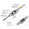 Saipor 10 Pcs Mini Tap Set M1-M3.5 Screw Taps, High