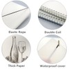 Shulaner Spiral Notebook A6 Blank, 80 Sheets Paper, PP Matte